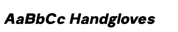 RCL Sendigo Italic Black image