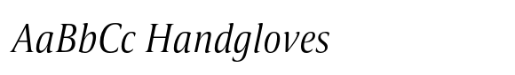 Candide Condensed Light Italic image