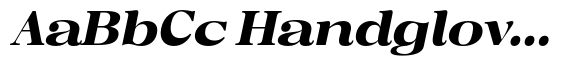 Regaris Plain Black Semi Expanded High Italic image