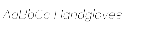 Bunnathikarn Loopless Extra Light Italic image