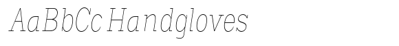 Scolver Thin Condensed Italic image