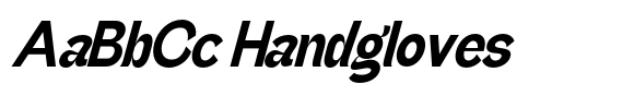 Gathia Sans  Slant Extra Bold image