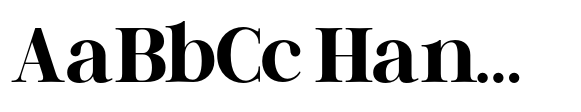 RCL Veluxa Serif Extra Bold image