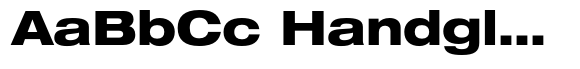 Neue Helvetica Paneuropean 83 Extended Heavy image