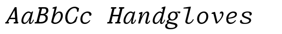 Mesagni Mono Medium Italic image