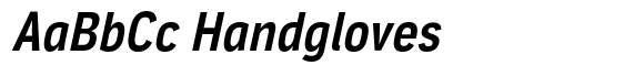 Aago Condensed SemiBold Italic image