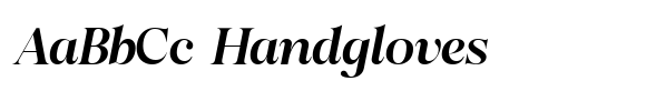 Romellis Semi Bold Italic image