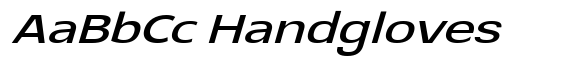 Glorytalk Sans Soft Medium Italic Semi Expanded image