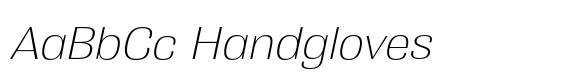 Grange Text Extra Light Italic image