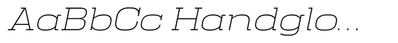 Arkari Thin ExtExp Italic image