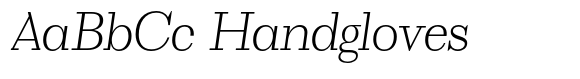WT Volkolak Serif Display Thin Italic image