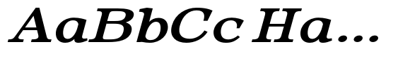 Gulder Radeon Extra Expanded Italic image