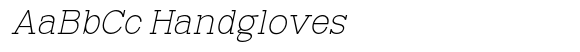 Aristone Slab Thin Semi Expanded Italic image
