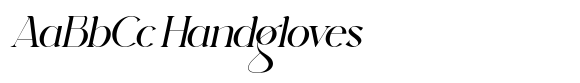 Raligur Italic font sample
