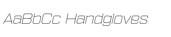 Ethere S Extra Light Extra Expanded Italic image