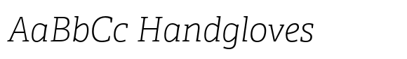 Adelle Thin Italic image