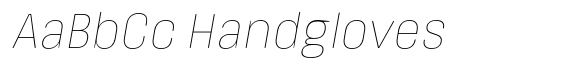 Masifa Rounded Thin Italic image