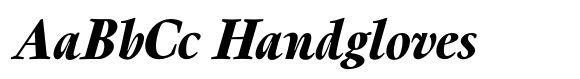 Berganza Bold Italic image