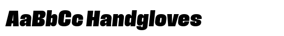 Field Gothic Standard Field Gothic No. 57 Compact XXBold Italic image