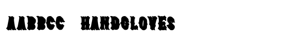 VVDS_Bimbo Serif Shadow 1 font sample