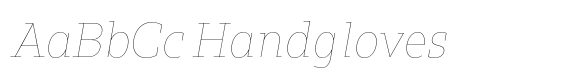 Ponent Thin Italic image