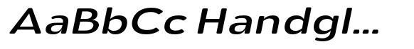 Aukim II Rounded Medium Expanded Italic image