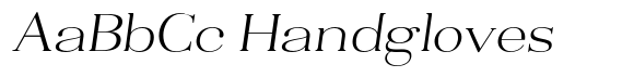 Aurestia Thin Expanded Italic image
