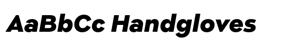 Moucha Modern Black Italic image