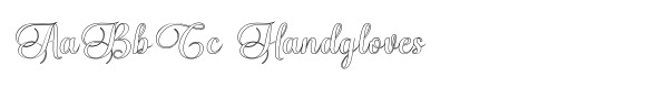 Glanlen  Slant font sample
