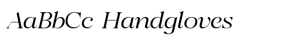 Romellis Light Semi Expanded Italic image