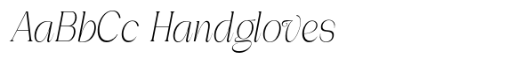 Gentano Athiroen  Italic Light Extra Condensed image