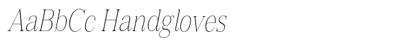 Vintora Serif Vintora Extra Light Condensed Italic image