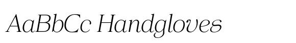 Norche Extra Light Italic image