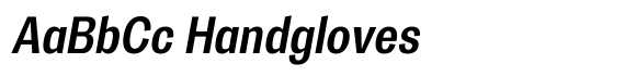 Trivia Gothic S2 Semi-cond Bold Italic image