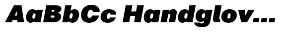 Eunabil Extra Black Expanded Italic image