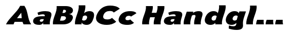 Aukim II Shape Heavy Expanded Italic image