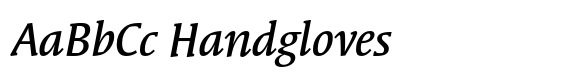 ITC Syndor Pro Medium Italic image