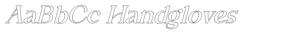 Braxter Italic Outline image