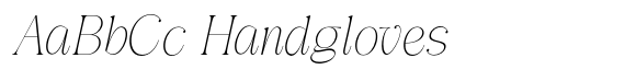 Galmiten Italic Extra Light Sm Cond image