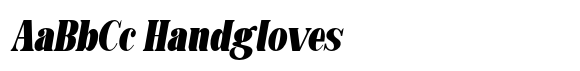 Orange Glos Condensed Slant image