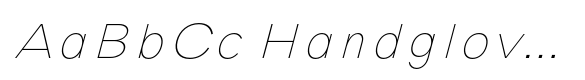 IT Monetic Thin Italic image