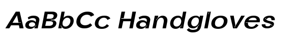 Abigen Bold Semi Expanded Italic image