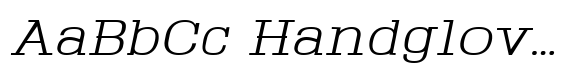 Montrex Slab Light Expanded Italic image