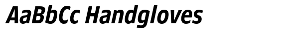 Faculty Condensed Demi Bold Italic image