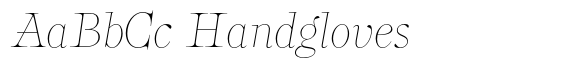 Bomboniere Hairline Italic image