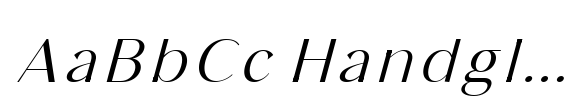 Bia Sans High Light Italic image