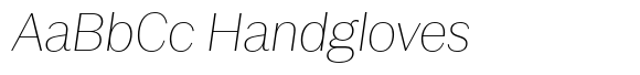 Rigor Headline Thin Italic image
