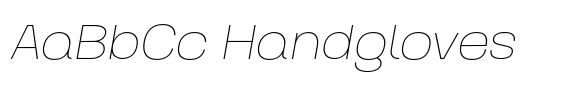 Venera Thin Italic image