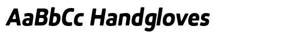 Malisan Soft Extra Bold Sem Condensed Italic image