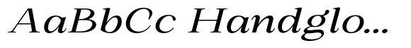 Romantic Editorial Expanded Italic image